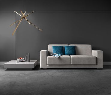 Maxlight Spider - hanglamp - Ø 114 x 200 cm - 33W LED incl. - goud