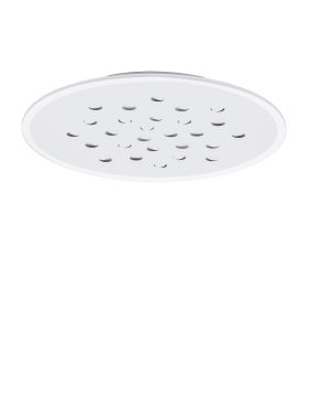 Nova Luce Astro - plafondlamp met afstandsbediening - Ø 60,3 x 5 cm - 40W dimbare LED incl. - zandwit