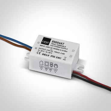 ONE Light Mini Series Drivers - 230V - 2-4W - IP66 - dimbaar