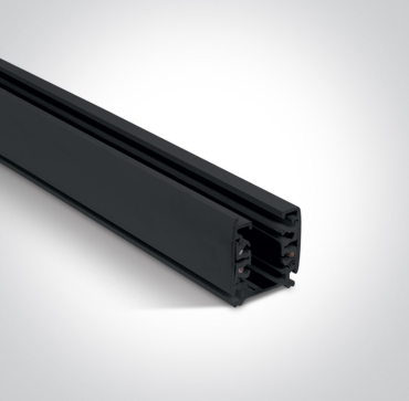 ONE Light Square Track Surface - 3-fase railsysteem - 1m - 16A - zwart