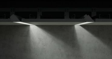 KLUS Pok-us - inbouw ledprofiel voor 16mm gipsplaat - 1,2 cm vensterbreedte - aluminium