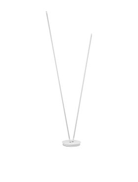 Nova Luce Intec - vloerlamp - Ø 26 x 184 cm - 33W dimbare LED incl. - zandwit