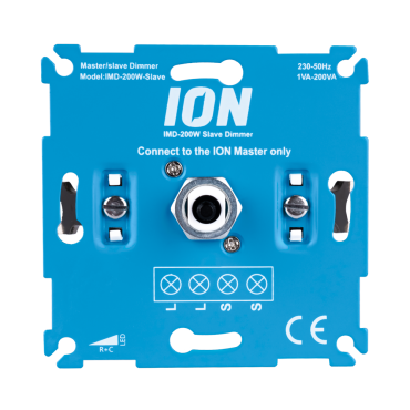 Ion Industries Master and Slave dimmer set - multi location dimmerset - 0,3-200W - met klemschroeven
