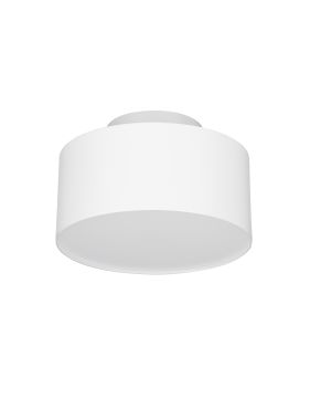 Nova Luce Ozen - plafondlamp - Ø 14 x 8,8 cm - 24W LED incl. - zandwit