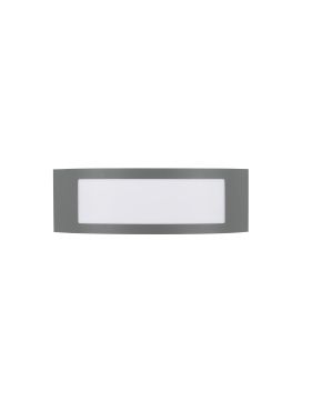 Nova Luce Zenith - buiten wandverlichting - 30,3 x 10 x 9 cm - IP44 - donkergrijs