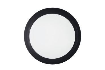 Integral LED Tough-Shell Pro - plafondlamp - Ø 32,5 x 7,5 cm - 16W LED incl. - instelbare lichtkleur - IP66 - zwart
