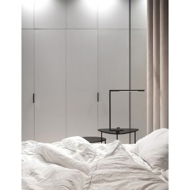 Nova Luce Raccio - tafellamp - 36,5 x 12 x 40 cm - 6,8W LED incl. - zwart