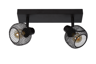 Lucide Maren - opbouwspot 2L - 31 x 14,5 x 14 cm - zwart