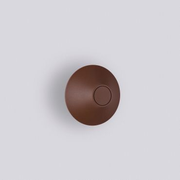 Nova Luce Alux - buiten wandverlichting - Ø 16 x 11,5 cm - 11W LED incl. - IP54 - corten