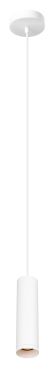 Artdelight Milano - hanglamp - Ø 6,6 x 175 cm - wit