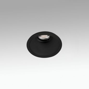 Faro Lox - inbouwspot - Ø 60 mm, Ø 55 mm inbouwmaat - 9W dimbare LED incl. - zwart