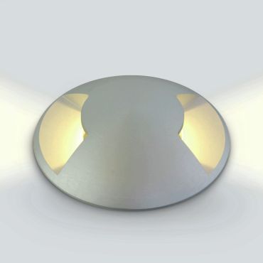ONE Light Inground Medium Series - grondspot voor buiten - Ø 88 mm, Ø 77 mm inbouwmaat - 3W LED incl. - IP67 - aluminium