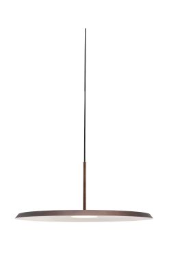 Artdelight Osorne - hanglamp - Ø 35 x 143,5 cm - 7W LED incl. - koper