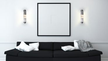 Maxlight Florence - wandverlichting - 9 x 9,5 x 40 cm - chroom