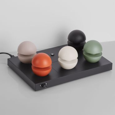 Nova Luce Base - oplaadstation voor 6 tafellampen - 46 x 4 x 33 cm