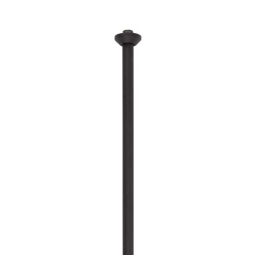 Nova Luce Plus - verbindingsbuis magnetisch railsysteem - Ø 2 x 30 cm - zwart