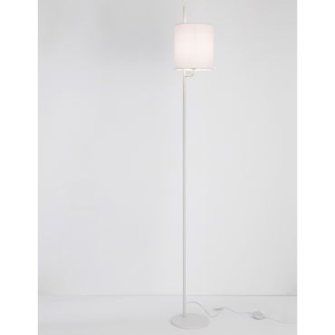 Nova Luce Yama - staanlamp - 176 cm - wit