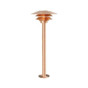 Nordlux Veno - tuinpaal - Ø 35 x 93 cm - IP54 - koper