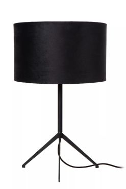 Lucide Tondo - tafellamp - Ø 30 x 48 cm - zwart
