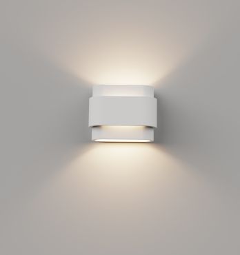 Artdelight Metz - wandlamp - 9 x 20 x 16 cm - wit