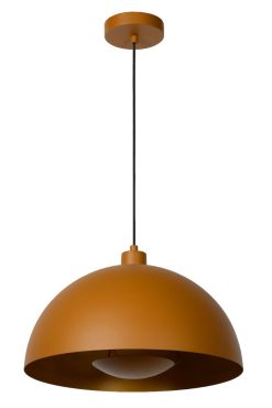 Lucide Siemon - hanglamp - Ø40 x 150 cm - okergeel