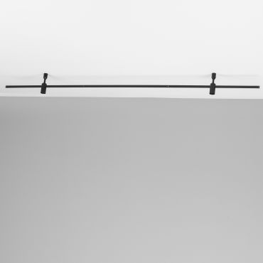 Nova Luce Magna - magnetische wandstructuur - 150 x 1,5 x 12 cm - zandzwart