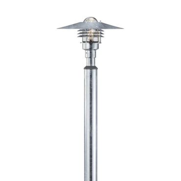 Nordlux Vejers - tuinpaal - Ø 39 x 215 cm - IP54 - gegalvaniseerd staal