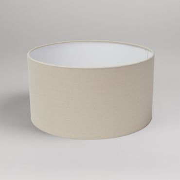 Projectlight Drum - lampenkap - Ø 30 x 16,5 cm - beige