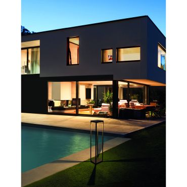 Nova Luce Surf - tuinpaal - 80 cm - 10W LED incl. - IP65 - antraciet