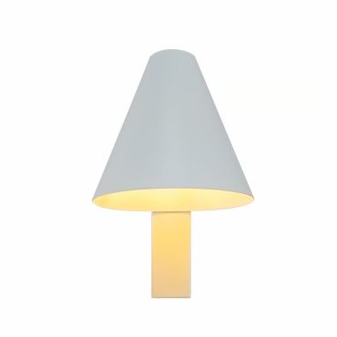 Nordlux Wilmer - bedlamp met usb poort - Ø 13,7 x 24,5 cm - wit