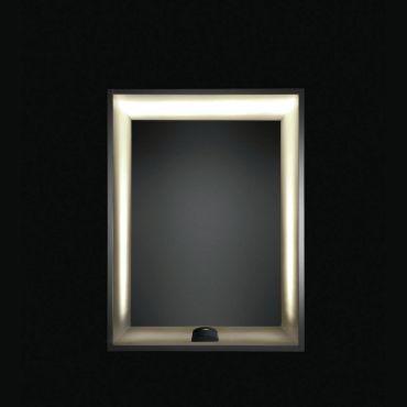 ONE Light Window Frame Illumination - buiten plafond/wandverlichting - 14 x 6,2 x 9,5 cm - 6W LED incl. - IP65 - antraciet