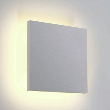 ONE Light Backlight Range - buiten wandverlichting - 15 x 6 x 15 cm - 7W LED incl. - IP54 - wit