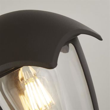 Searchlight Bluebell - tuinpaal - Ø 17,5 x 30 cm - IP44 - antraciet