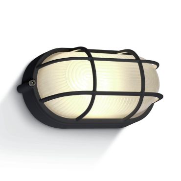 ONE Light Classic Outdoor Range - buiten wandverlichting - 21 x 9 x 10,7 cm - 10W LED incl. - IP54 - zwart