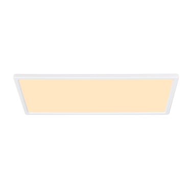 Nordlux Smart Harlow - plafondverlichting - slimme verlichting - 59,5 x 29,4 x 2,3 cm - 21W LED incl. - IP54 - wit