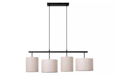 Lucide Maya - hanglamp - 107 x 26 x 175 cm - beige