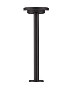 Nova Luce Nitro - tuinpaal - Ø 15 x 43,7 cm - 12W LED incl. - IP65 - zandzwart