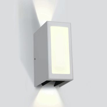 ONE Light Wall Adjustable Beams - buiten wandverlichting - 8 x 13,5 x 17 cm - 9W LED incl. - IP54 - wit