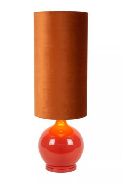 Lucide Esterad - vloerlamp - Ø 34 x 100 cm - oranje