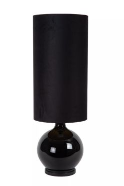 Lucide Esterad - vloerlamp - Ø 34 x 100 cm - zwart