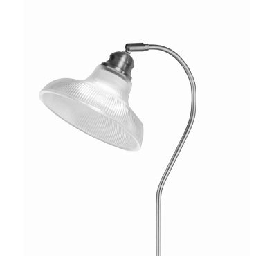Searchlight Bistro III - tafellamp - 25 x 20 x 45 cm - satijn zilver