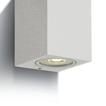 ONE Light GU10 Outdoor Cube Lights - buiten wandverlichting - 7 x 7,7 x 10 cm - IP65 - wit