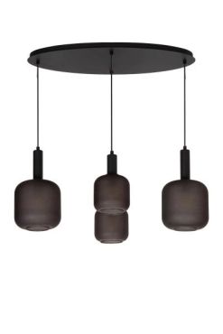 Lucide Eloise - hanglamp - 93 x 41 x 150 cm- zwart