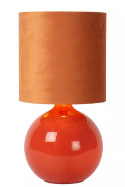 Lucide Esterad - tafellamp - Ø 24 x 46,5 cm - oranje