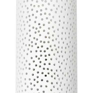 Nova Luce Sandro - wandverlichting - 11 x 11 x 24 cm - wit gips