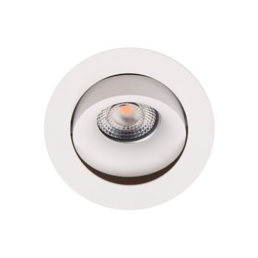 Maxlight Bellatrix Tilted voor H0112 - inbouwspot 1L - Ø 105 mm, Ø 90 mm inbouwmaat - wit