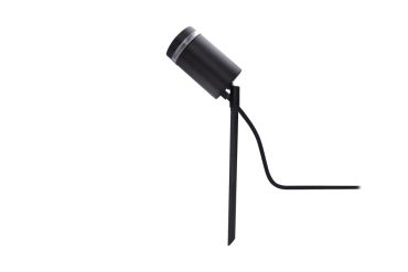 Integral LED Moroni - grondspot  op piek - Ø 6 x 37,2 cm - IP65 - zwart