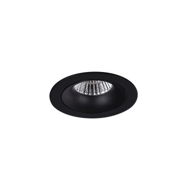 Maxlight Arya Tilted - inbouwspot - Ø 104 mm, Ø 92 mm inbouwmaat - 8W dimbare LED incl. - zwart