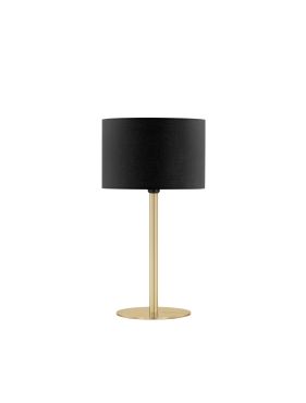Nova Luce Sibnia - tafellamp - Ø 30 x 57,8 cm - messing goud en zwart