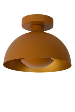 Lucide Siemon - plafondverlichting - Ø25 x 19 cm - okergeel